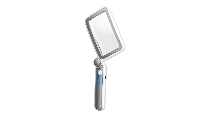 Loupe carrée rechargeable à LED