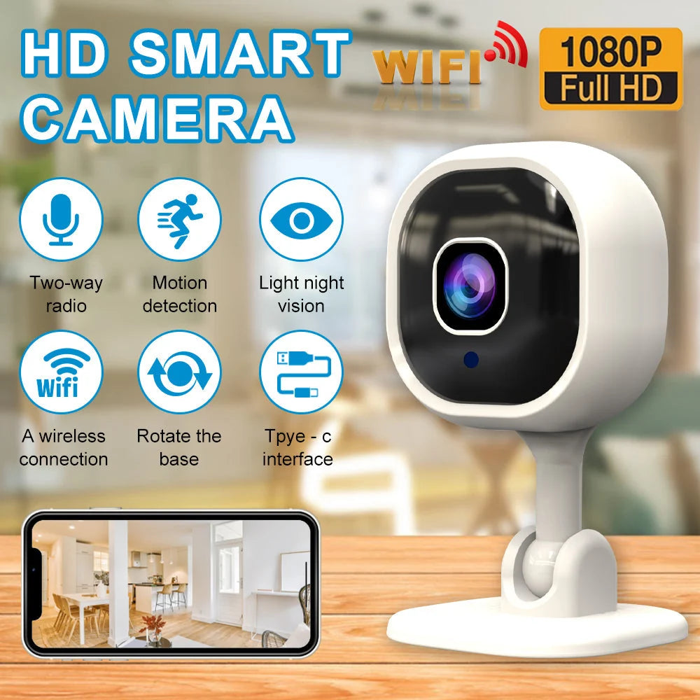 ✨ Caméra de sécurité domestique HD intelligente sans fil