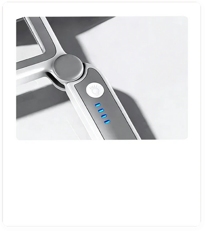 Loupe carrée rechargeable à LED