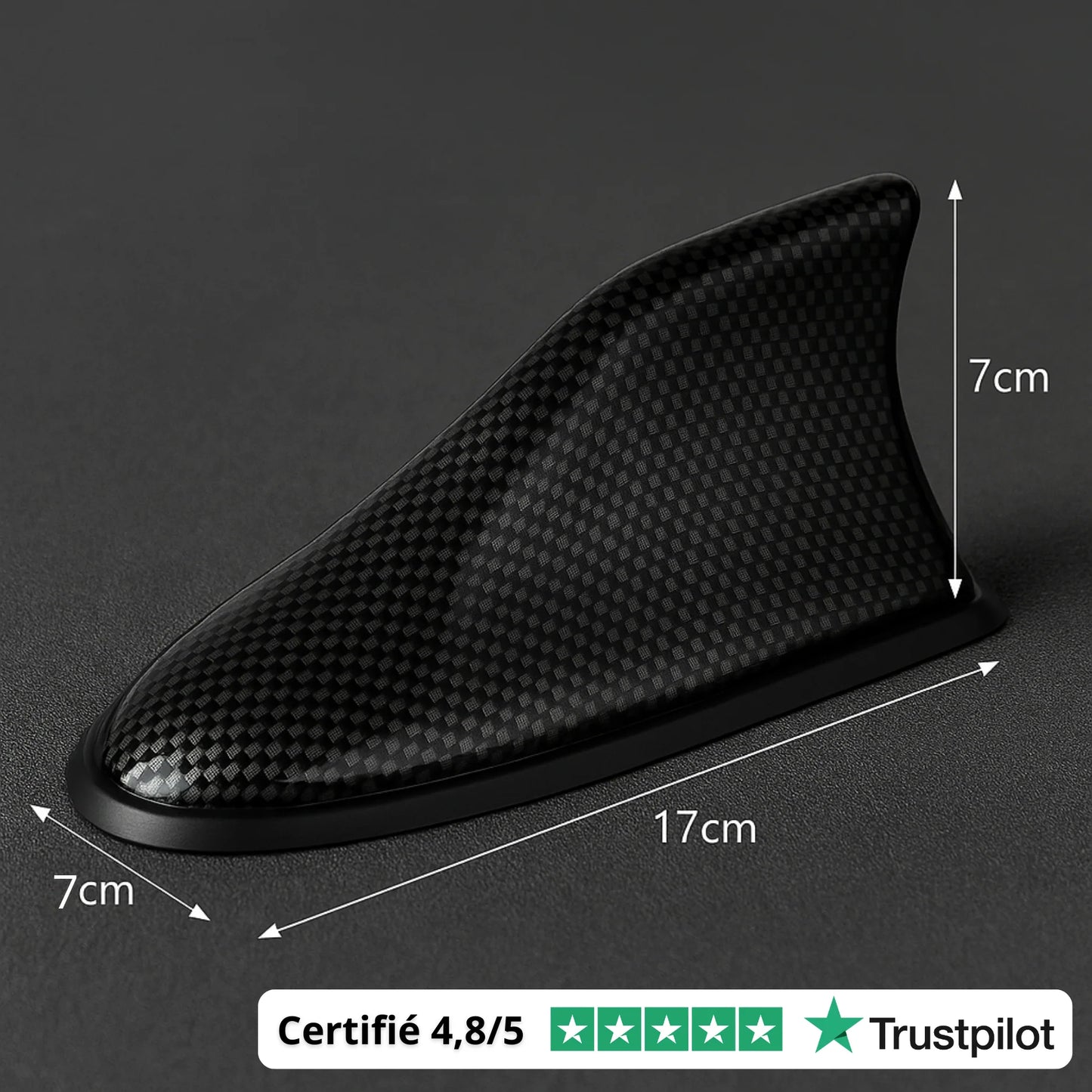 Amplificateur Antenne Voiture Shark – Meilleure Réception Radio
