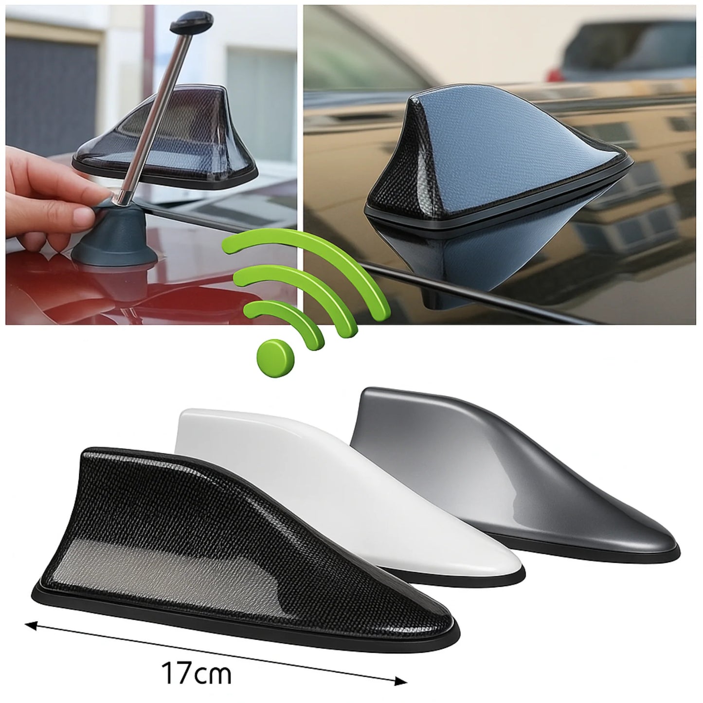 Amplificateur Antenne Voiture Shark – Meilleure Réception Radio