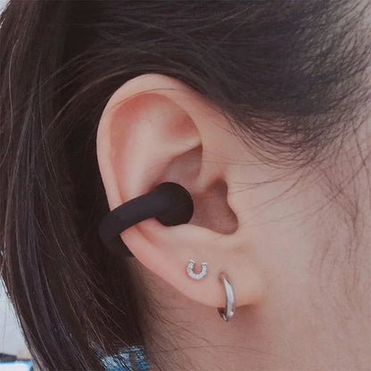 🎧Ecouteurs soniques™ | Des oreillettes sans fil à clipser qui ne tombent jamais，5.0 clip d'oreille stéréo haute qualité sonore, casque à conduction de gaz de sport