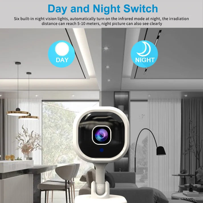 ✨ Caméra de sécurité domestique HD intelligente sans fil